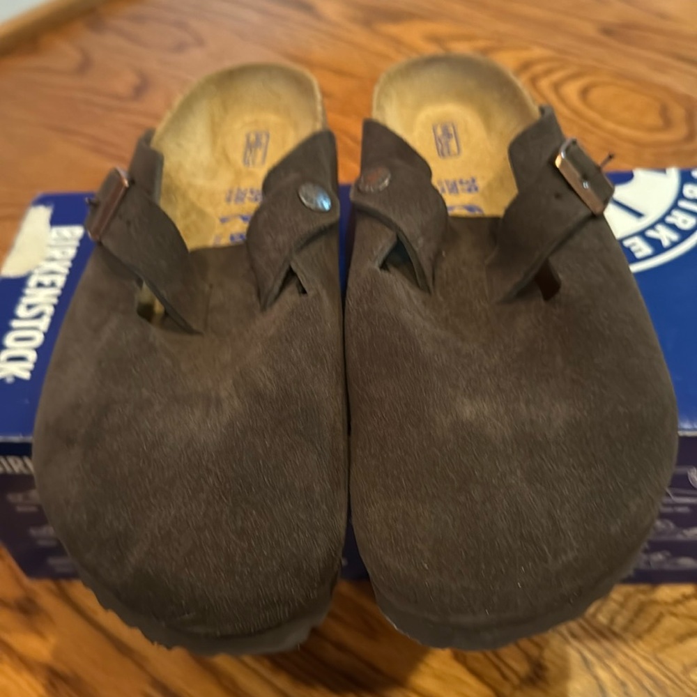 Birkenstock Boston Mocca 8n new - Picture 2 of 6